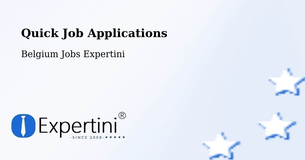Quick Job Applications - Belgium Jobs Expertini